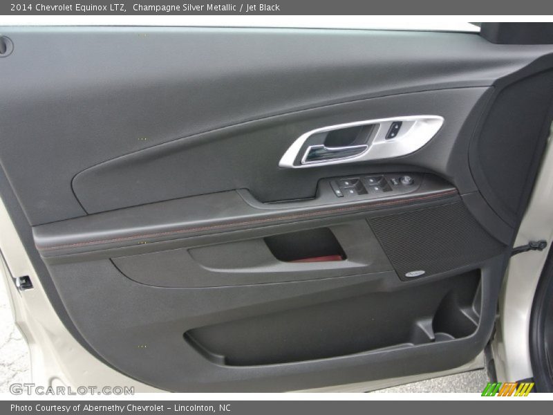 Champagne Silver Metallic / Jet Black 2014 Chevrolet Equinox LTZ