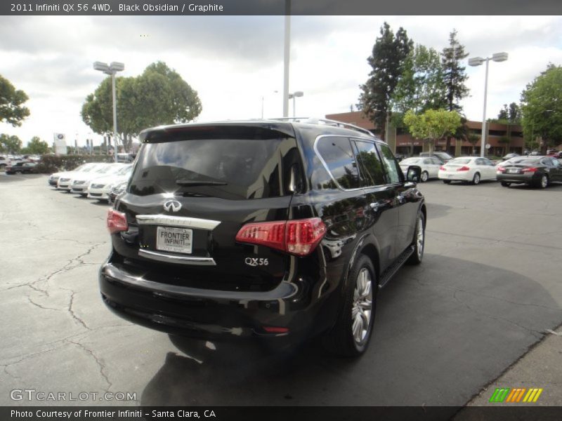 Black Obsidian / Graphite 2011 Infiniti QX 56 4WD