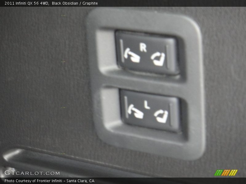 Black Obsidian / Graphite 2011 Infiniti QX 56 4WD