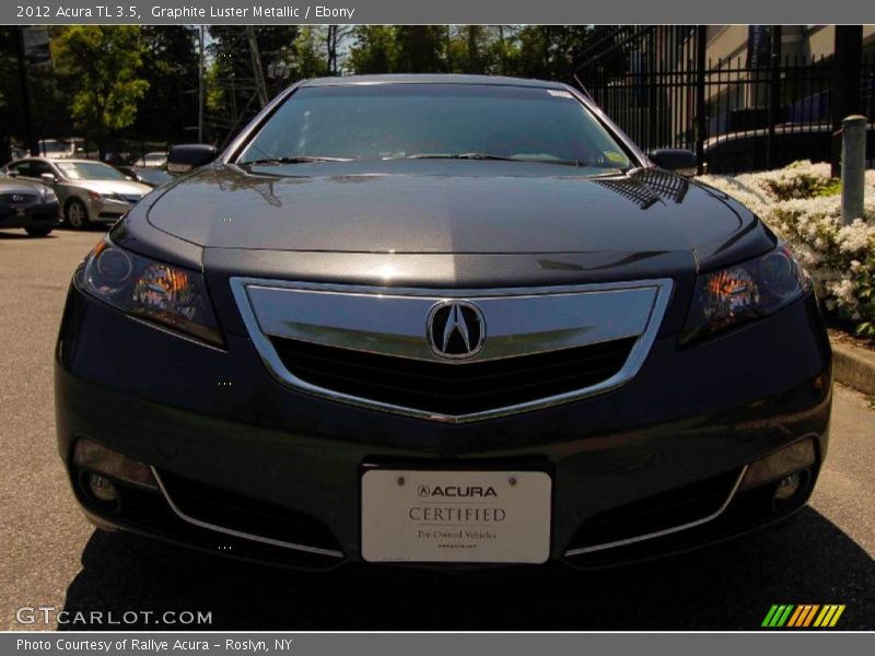 Graphite Luster Metallic / Ebony 2012 Acura TL 3.5