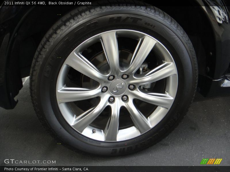 Black Obsidian / Graphite 2011 Infiniti QX 56 4WD