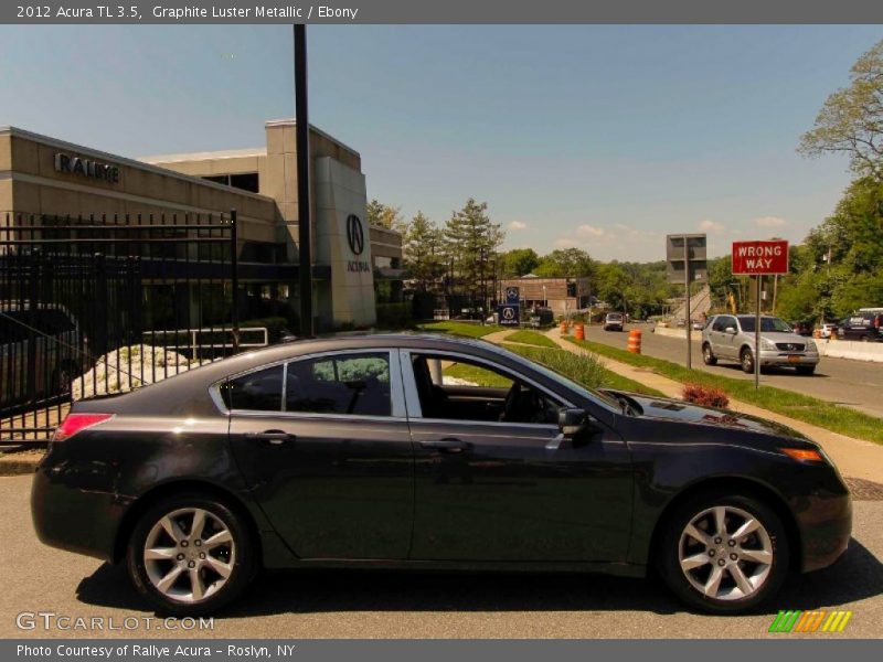 Graphite Luster Metallic / Ebony 2012 Acura TL 3.5