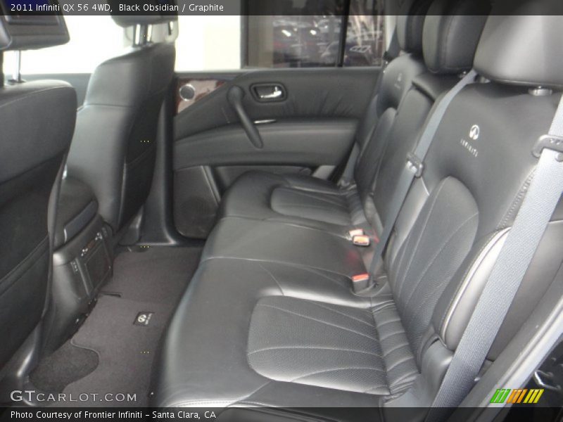 Black Obsidian / Graphite 2011 Infiniti QX 56 4WD