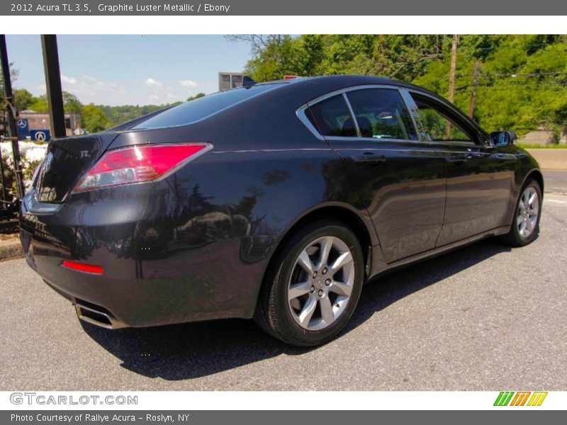 Graphite Luster Metallic / Ebony 2012 Acura TL 3.5