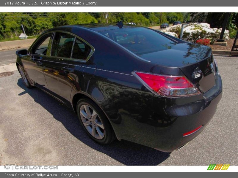 Graphite Luster Metallic / Ebony 2012 Acura TL 3.5