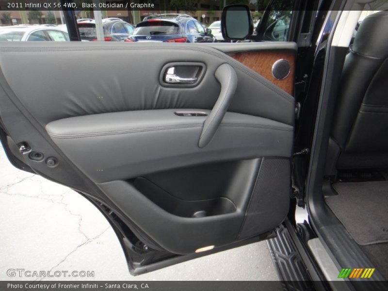 Black Obsidian / Graphite 2011 Infiniti QX 56 4WD