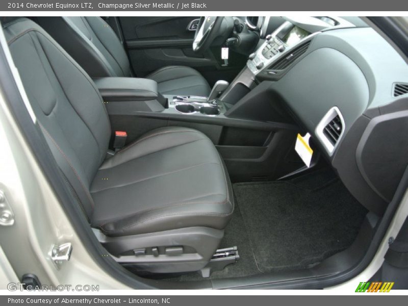 Champagne Silver Metallic / Jet Black 2014 Chevrolet Equinox LTZ