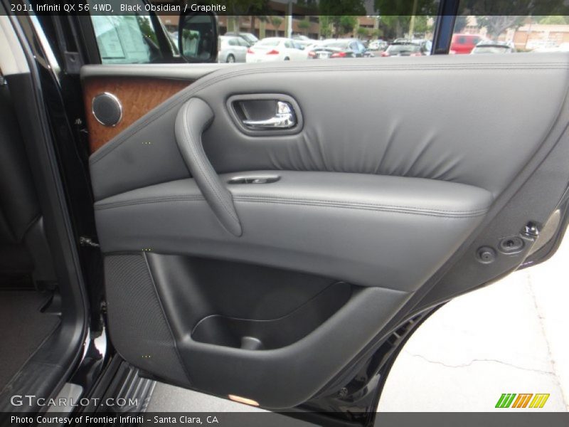 Black Obsidian / Graphite 2011 Infiniti QX 56 4WD
