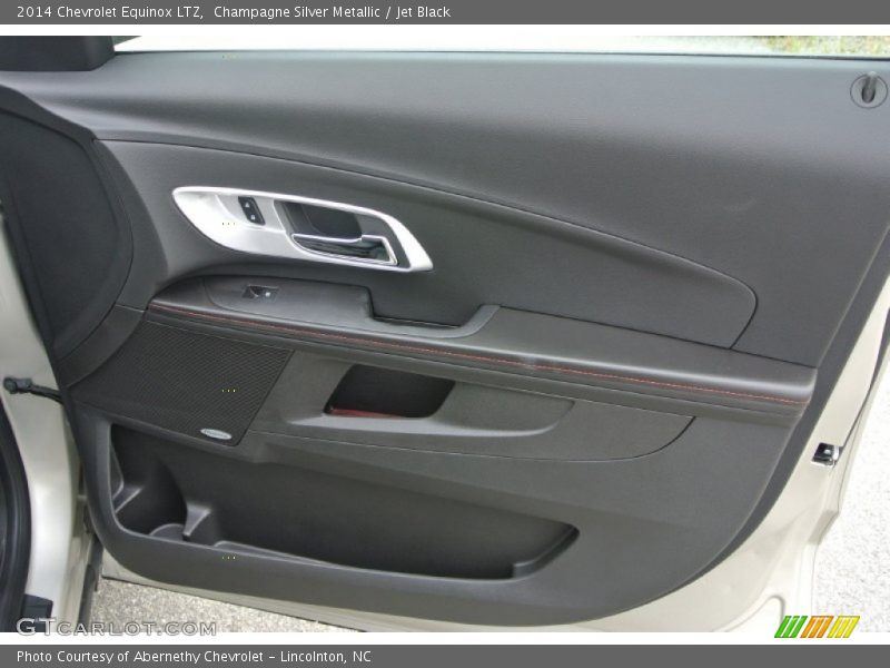 Champagne Silver Metallic / Jet Black 2014 Chevrolet Equinox LTZ