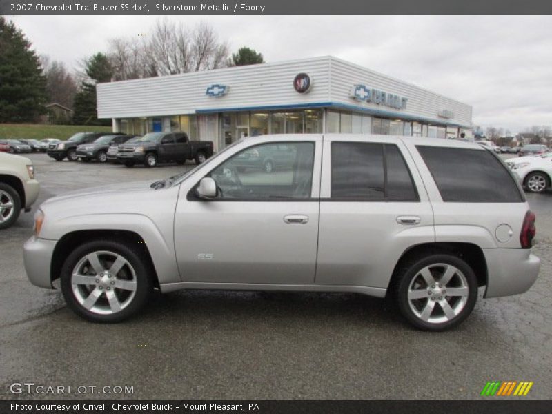 Silverstone Metallic / Ebony 2007 Chevrolet TrailBlazer SS 4x4