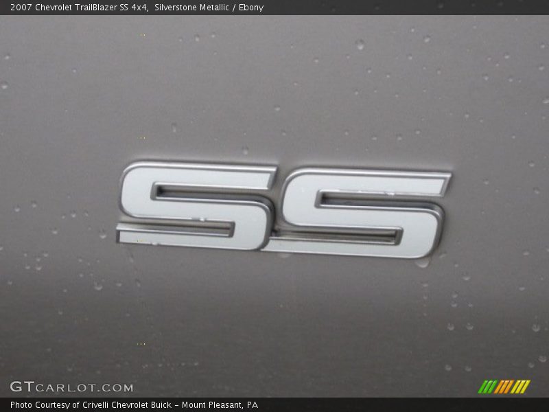 Silverstone Metallic / Ebony 2007 Chevrolet TrailBlazer SS 4x4