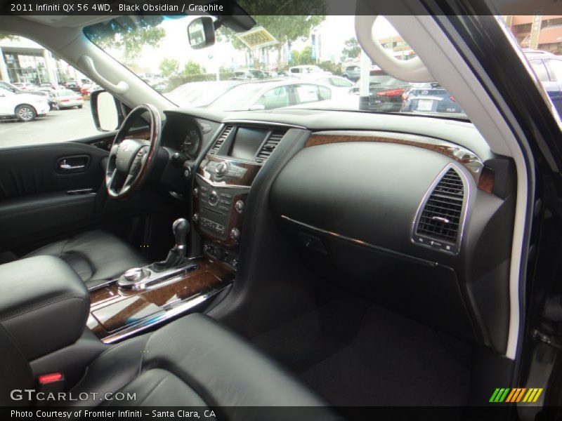 Black Obsidian / Graphite 2011 Infiniti QX 56 4WD