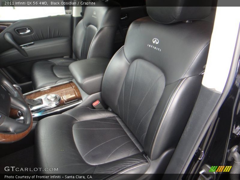 Black Obsidian / Graphite 2011 Infiniti QX 56 4WD