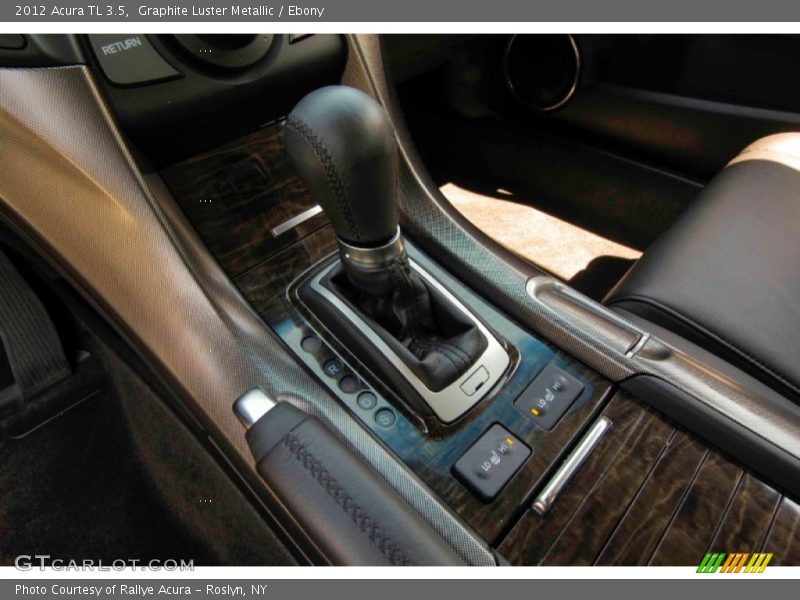 Graphite Luster Metallic / Ebony 2012 Acura TL 3.5