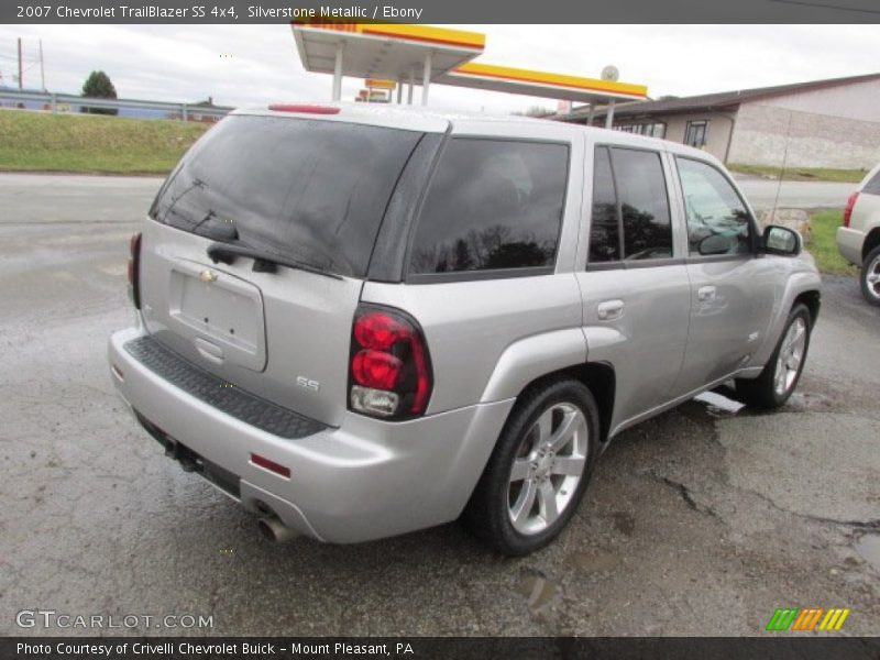 Silverstone Metallic / Ebony 2007 Chevrolet TrailBlazer SS 4x4