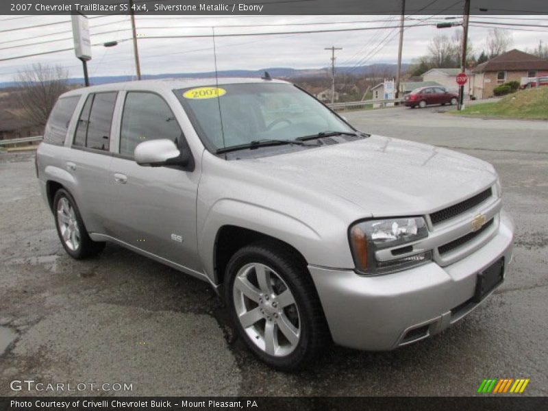 Silverstone Metallic / Ebony 2007 Chevrolet TrailBlazer SS 4x4