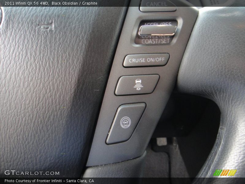 Black Obsidian / Graphite 2011 Infiniti QX 56 4WD