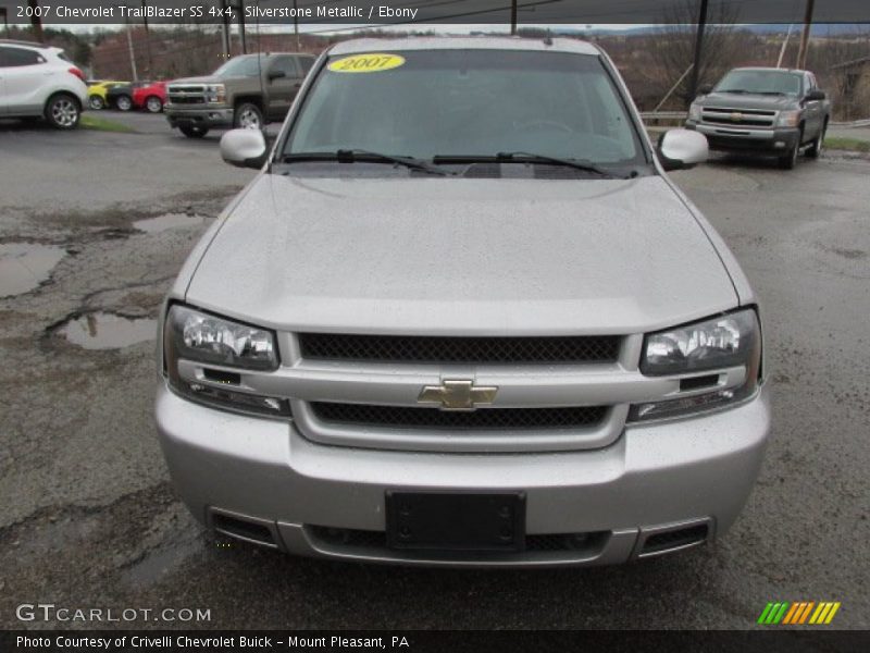 Silverstone Metallic / Ebony 2007 Chevrolet TrailBlazer SS 4x4