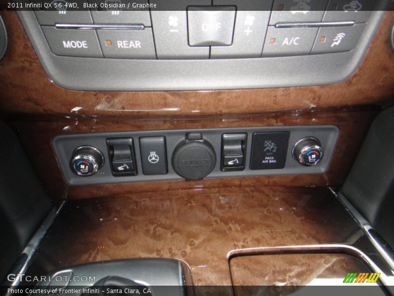 Black Obsidian / Graphite 2011 Infiniti QX 56 4WD