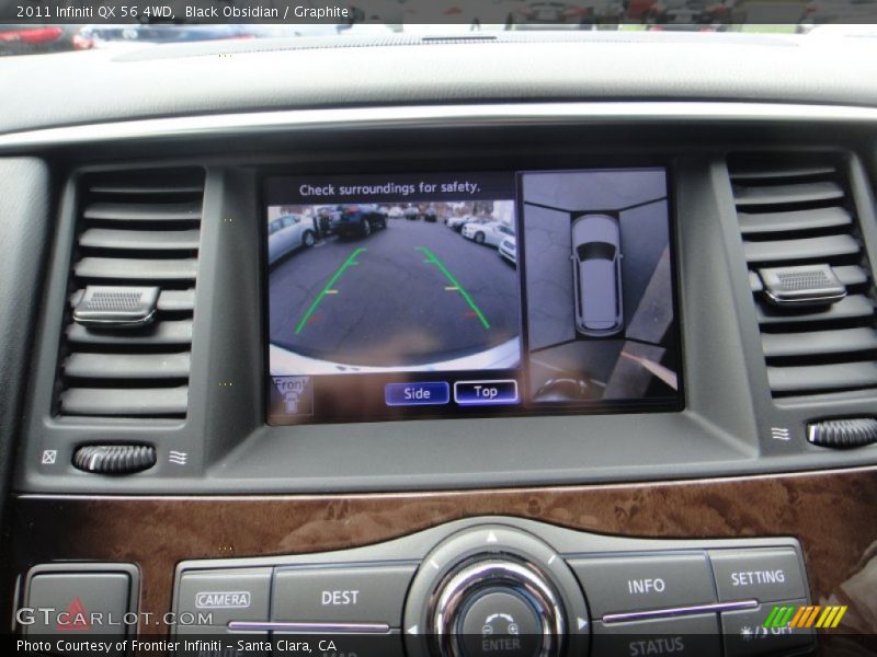 Black Obsidian / Graphite 2011 Infiniti QX 56 4WD