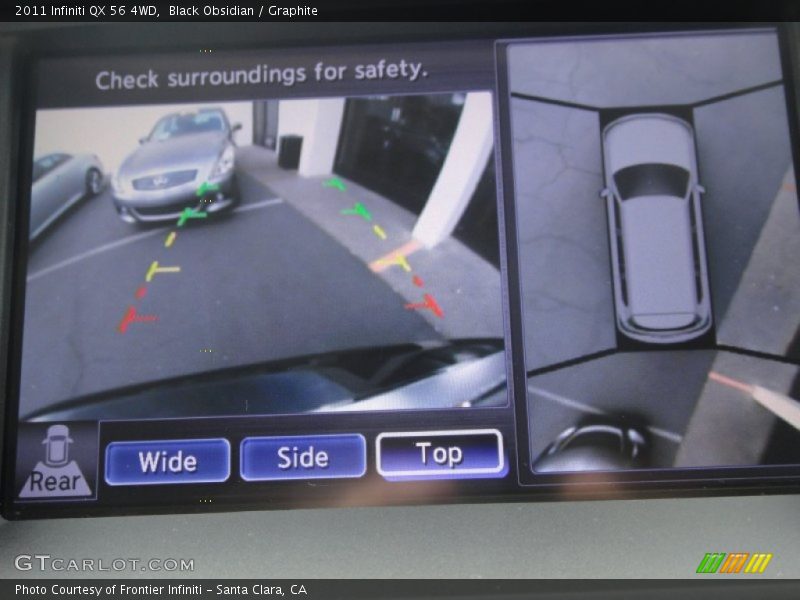 Black Obsidian / Graphite 2011 Infiniti QX 56 4WD