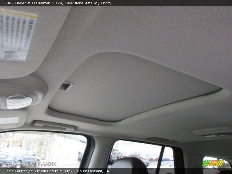 Silverstone Metallic / Ebony 2007 Chevrolet TrailBlazer SS 4x4