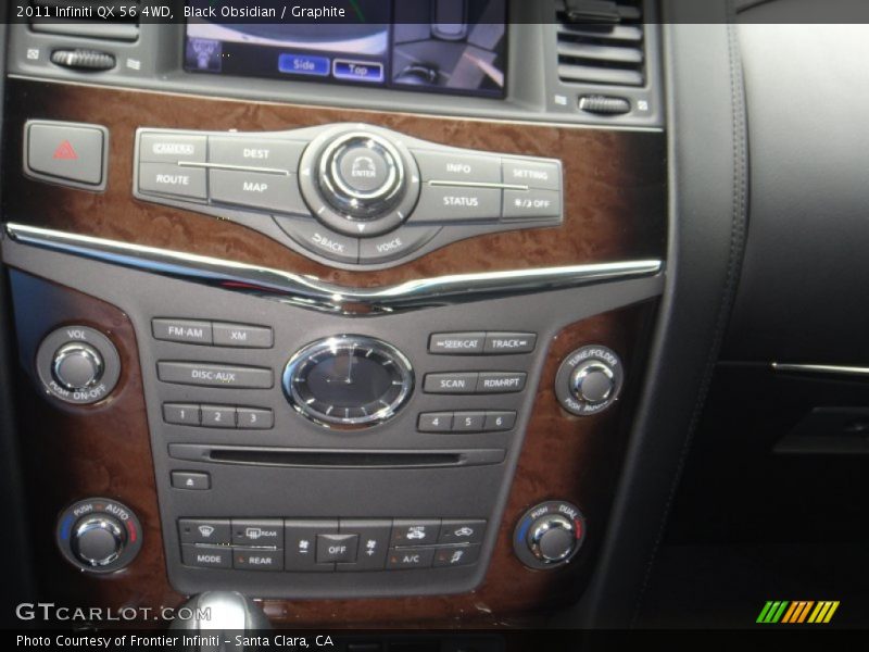 Black Obsidian / Graphite 2011 Infiniti QX 56 4WD