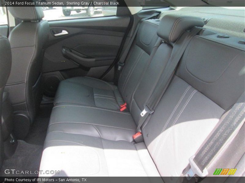 Sterling Gray / Charcoal Black 2014 Ford Focus Titanium Sedan