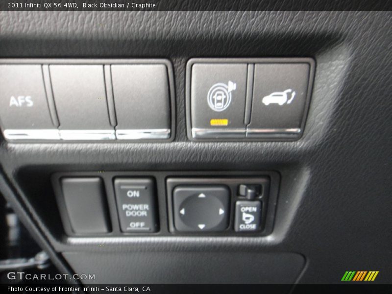 Black Obsidian / Graphite 2011 Infiniti QX 56 4WD