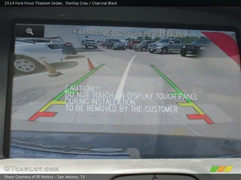 Sterling Gray / Charcoal Black 2014 Ford Focus Titanium Sedan