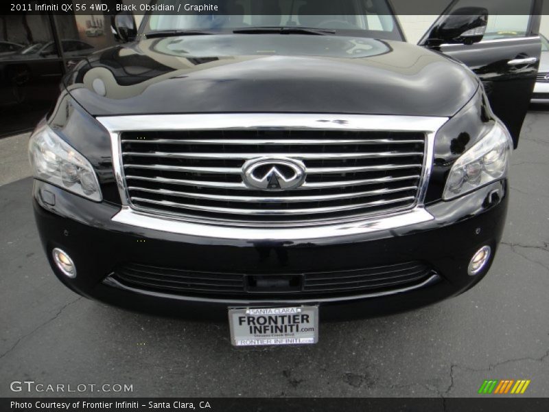 Black Obsidian / Graphite 2011 Infiniti QX 56 4WD