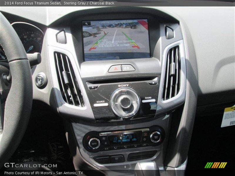 Sterling Gray / Charcoal Black 2014 Ford Focus Titanium Sedan