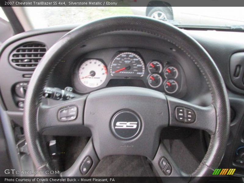 Silverstone Metallic / Ebony 2007 Chevrolet TrailBlazer SS 4x4