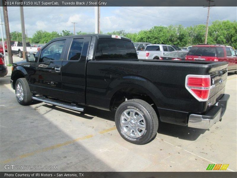 Tuxedo Black / Steel Grey 2014 Ford F150 XLT SuperCab