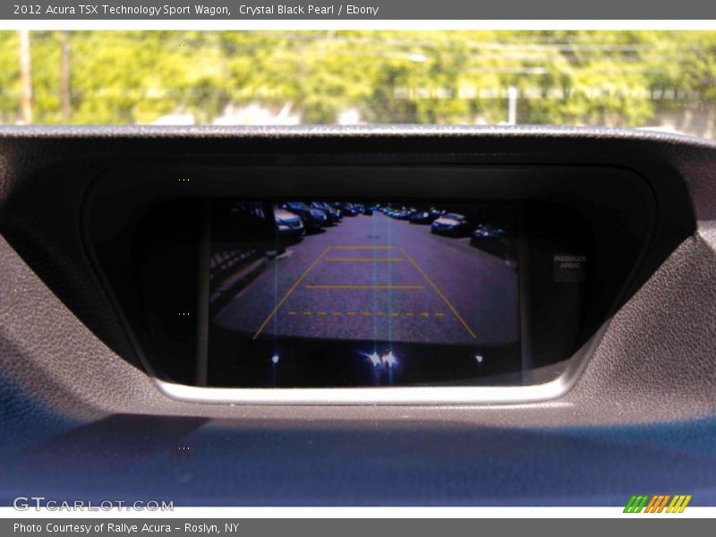 Crystal Black Pearl / Ebony 2012 Acura TSX Technology Sport Wagon