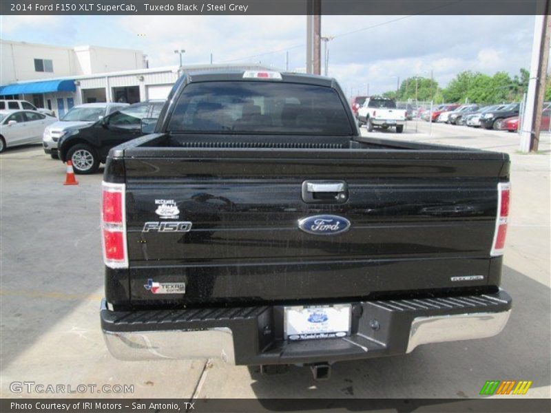 Tuxedo Black / Steel Grey 2014 Ford F150 XLT SuperCab