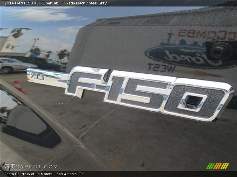 Tuxedo Black / Steel Grey 2014 Ford F150 XLT SuperCab