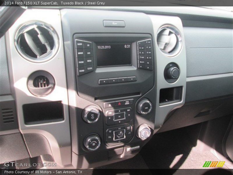Tuxedo Black / Steel Grey 2014 Ford F150 XLT SuperCab