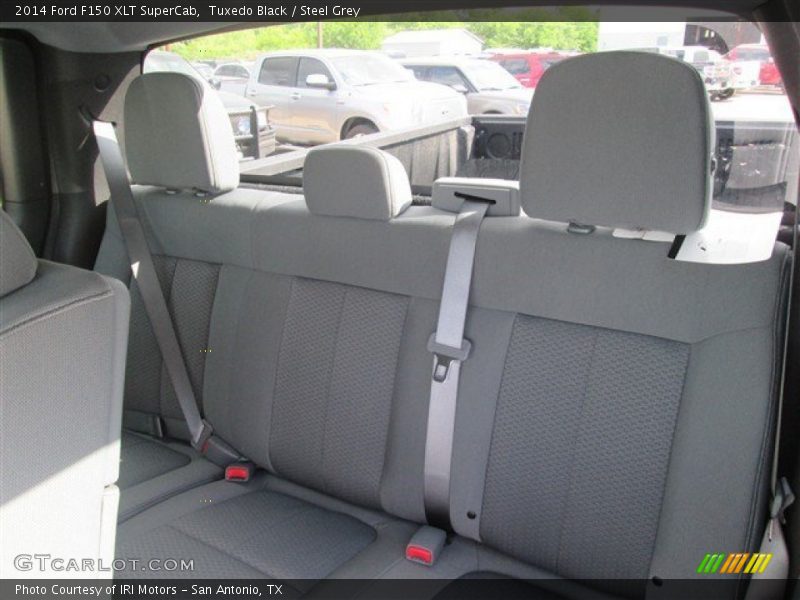Tuxedo Black / Steel Grey 2014 Ford F150 XLT SuperCab