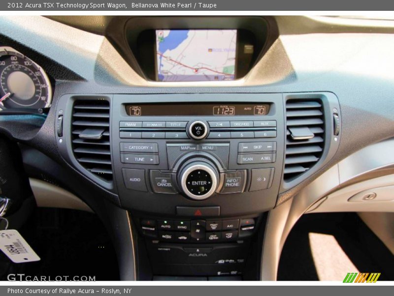 Bellanova White Pearl / Taupe 2012 Acura TSX Technology Sport Wagon