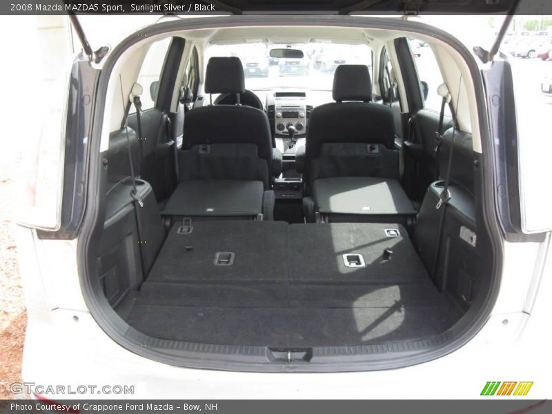 Sunlight Silver / Black 2008 Mazda MAZDA5 Sport