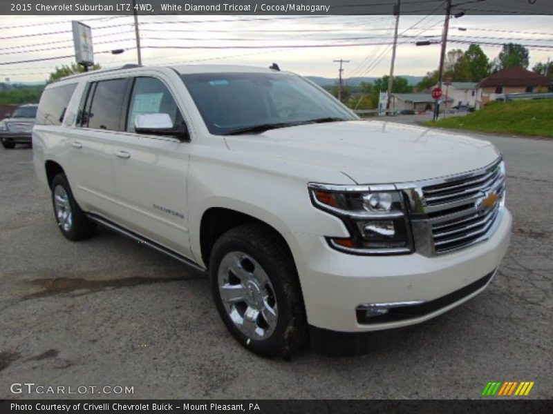 Front 3/4 View of 2015 Suburban LTZ 4WD