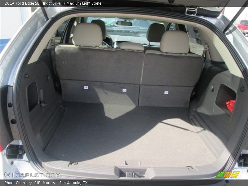 Ingot Silver / Medium Light Stone 2014 Ford Edge SE