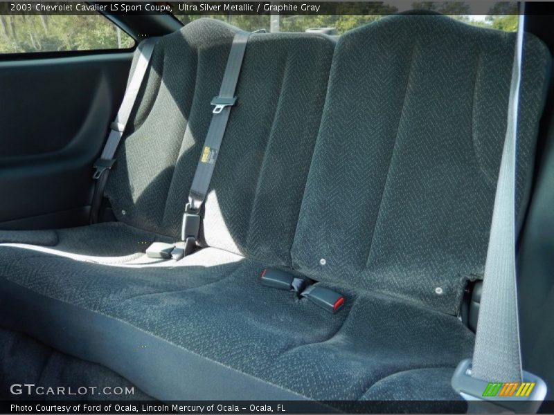 Ultra Silver Metallic / Graphite Gray 2003 Chevrolet Cavalier LS Sport Coupe