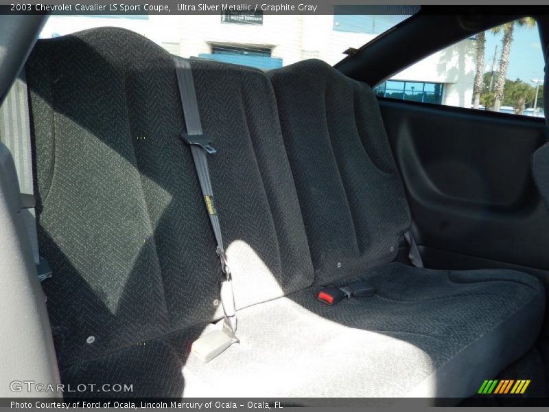 Ultra Silver Metallic / Graphite Gray 2003 Chevrolet Cavalier LS Sport Coupe