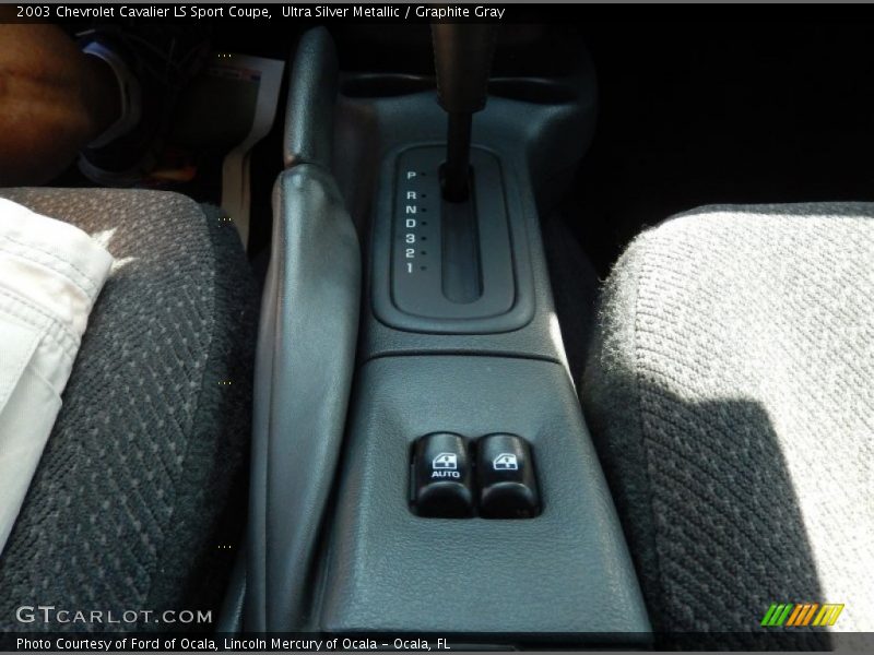 Ultra Silver Metallic / Graphite Gray 2003 Chevrolet Cavalier LS Sport Coupe