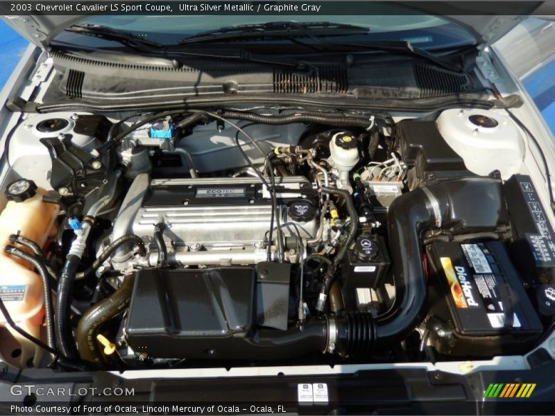 Ultra Silver Metallic / Graphite Gray 2003 Chevrolet Cavalier LS Sport Coupe
