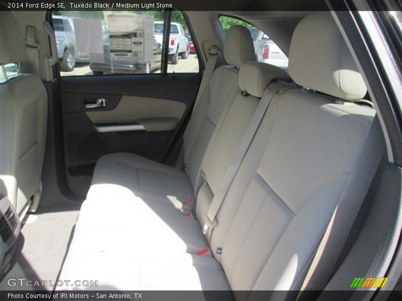 Tuxedo Black / Medium Light Stone 2014 Ford Edge SE