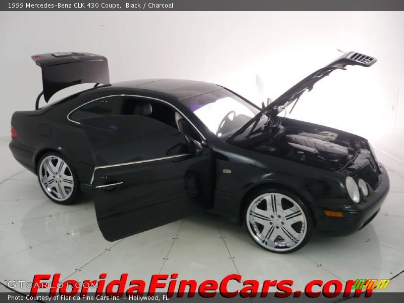 Black / Charcoal 1999 Mercedes-Benz CLK 430 Coupe