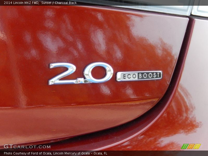 Sunset / Charcoal Black 2014 Lincoln MKZ FWD